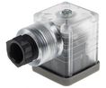 Valve Connector with Indicator Light, Socket, PG9, 230V, 10A, Contacts - 3
